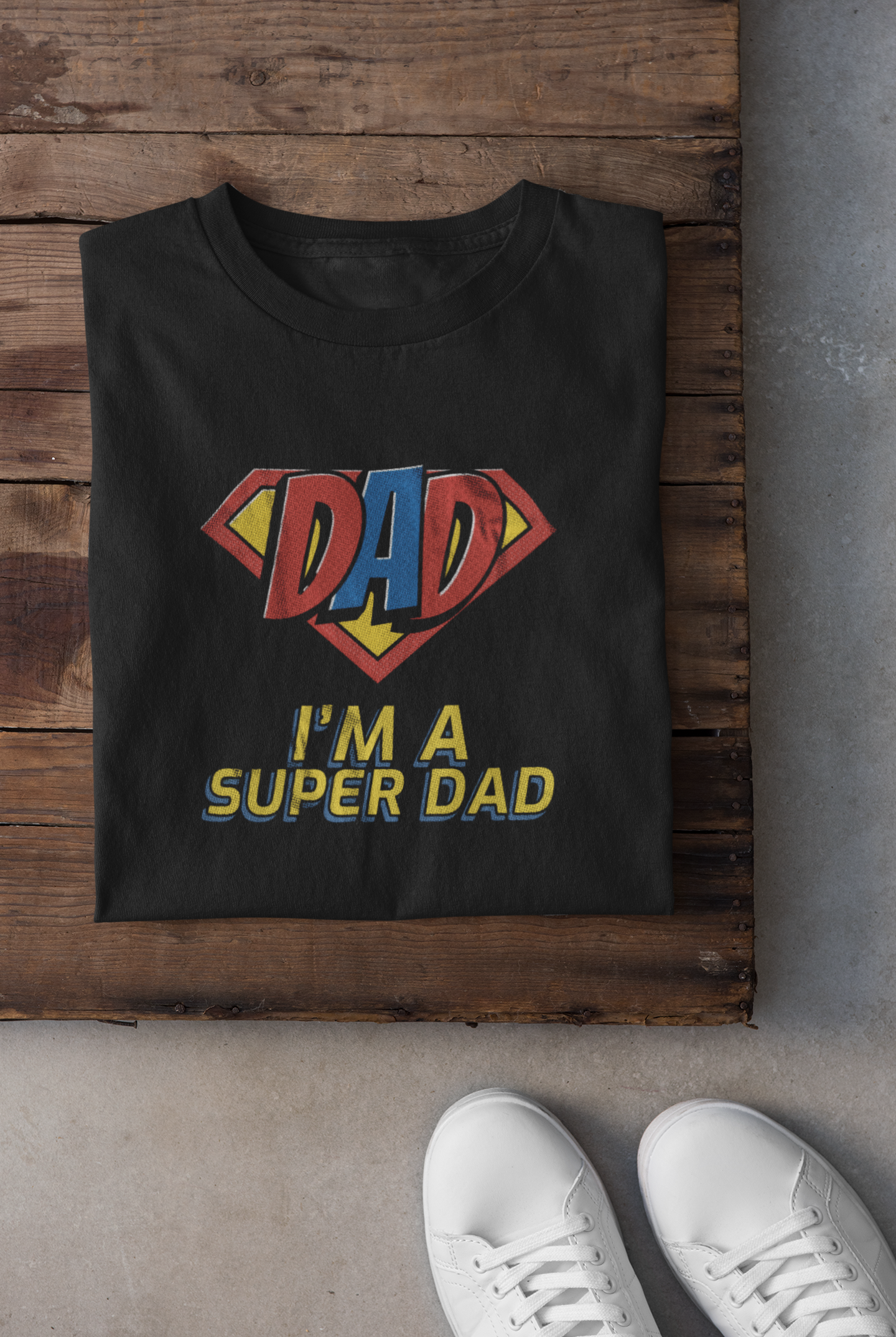 I am a SUPER DAD - Unisex Oversized T-shirt