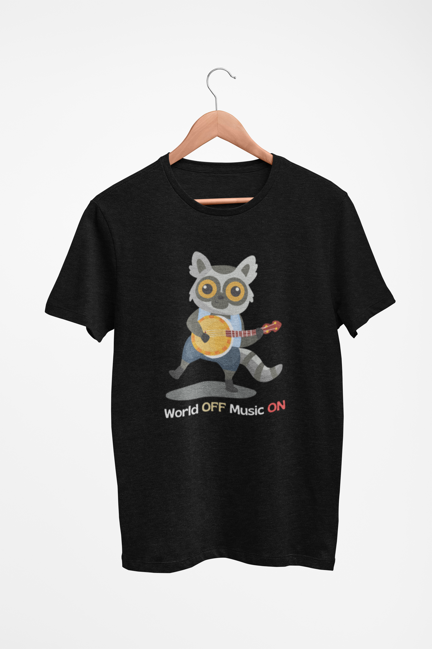 World Off, Music On - T-shirt