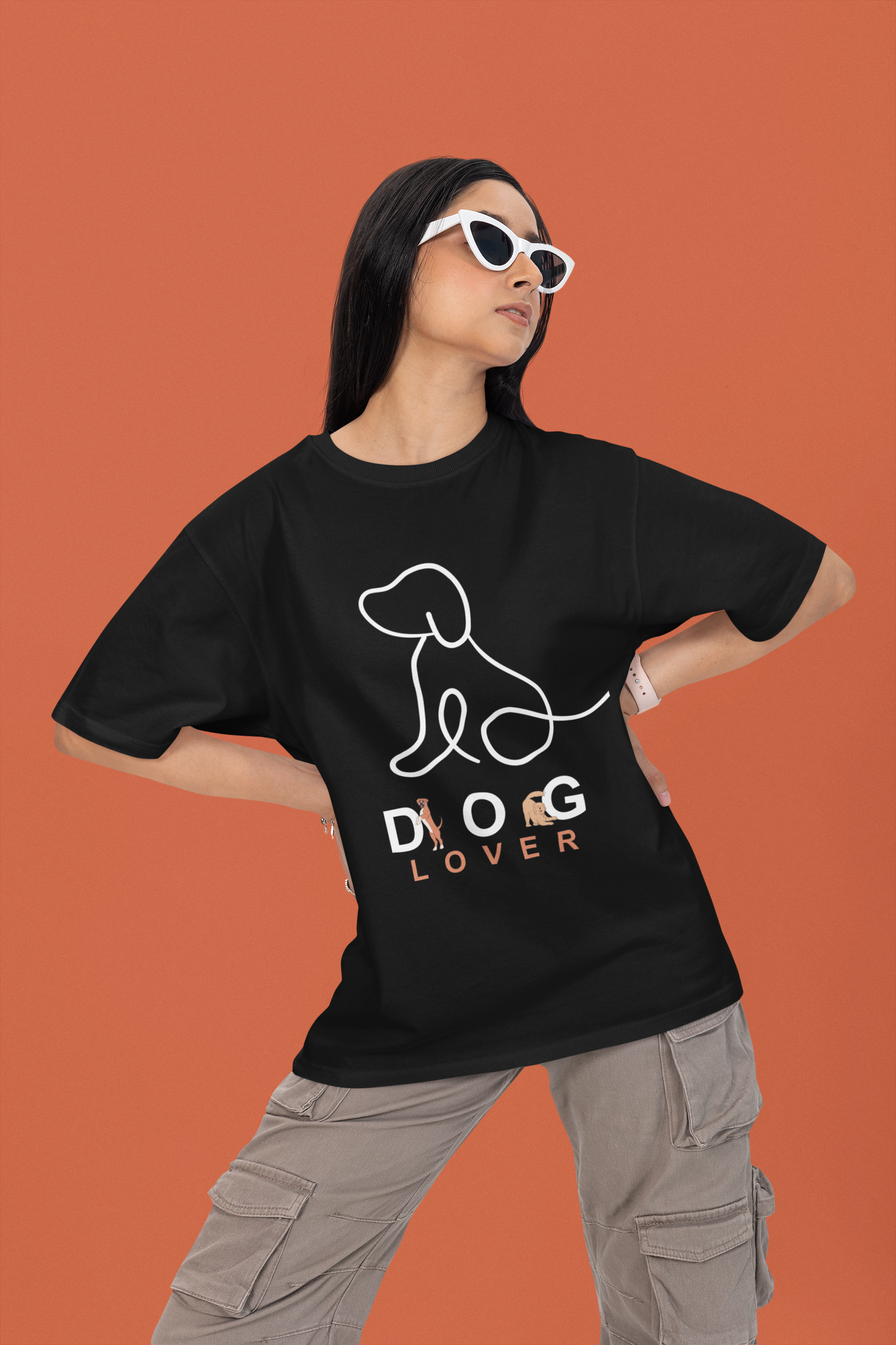 Dog Lover - Unisex Oversized Standard T-Shirt
