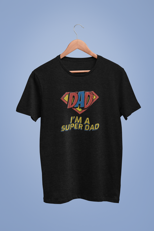 I am a SUPER DAD - Unisex Oversized T-shirt